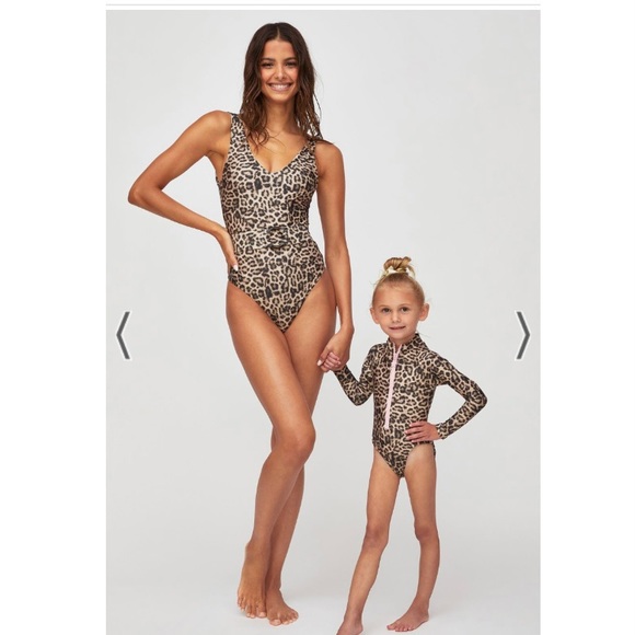 🌿|NWT| Beach Riot x Cella Jane Sierra One Piece in Cheetah - Picture 6 of 15